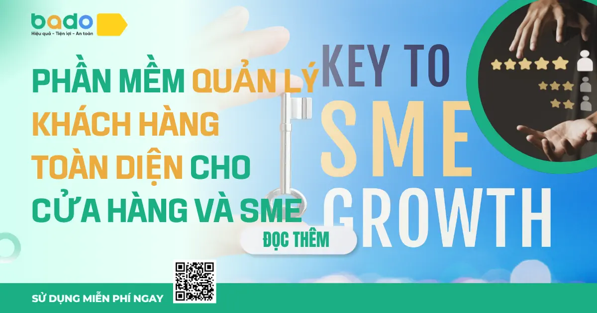 Phần mềm quản lý khách hàng toàn diện cho cửa hàng & SME